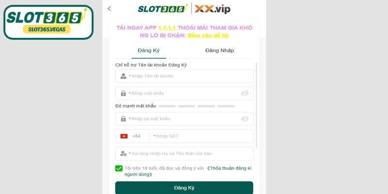 Có rất nhiều lý do khiến game thủ lựa chọn đăng ký SLOT365