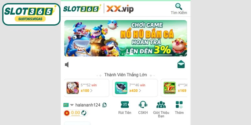 SLOT365 là nhà cái uy tín hàng đầu hiện nay trên thị trường tiềm năng